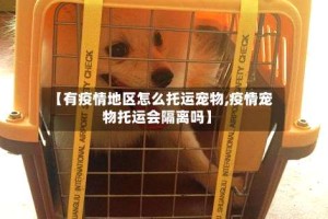 【有疫情地区怎么托运宠物,疫情宠物托运会隔离吗】