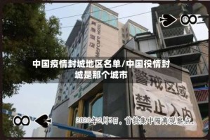 中国疫情封城地区名单/中国役情封城是那个城市