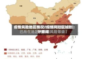 疫情风险地区情况/疫情风险区域划分查询