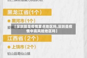 【深圳算是疫情重点地区吗,深圳是疫情中高风险地区吗】