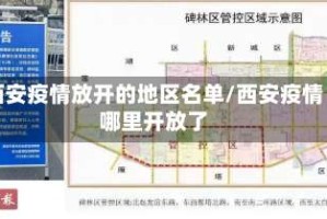 西安疫情放开的地区名单/西安疫情哪里开放了