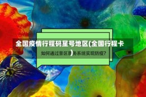 全国疫情行程码星号地区(全国行程卡)