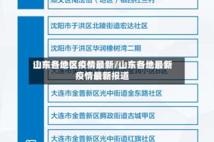 山东各地区疫情最新/山东各地最新疫情最新报道