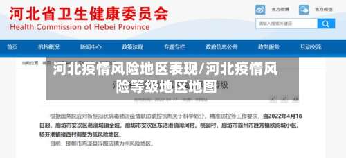 河北疫情风险地区表现/河北疫情风险等级地区地图-第3张图片