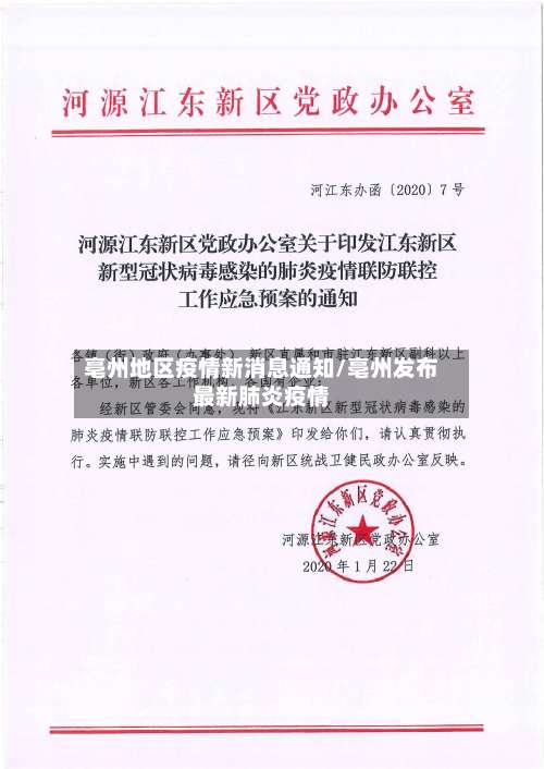 亳州地区疫情新消息通知/亳州发布最新肺炎疫情-第1张图片