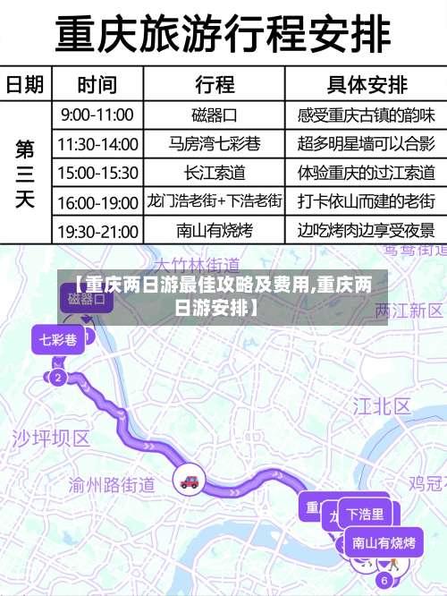 【重庆两日游最佳攻略及费用,重庆两日游安排】-第2张图片