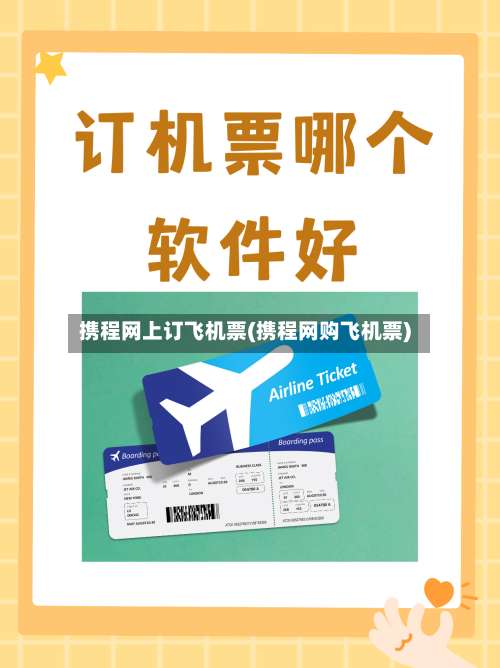 携程网上订飞机票(携程网购飞机票)-第3张图片