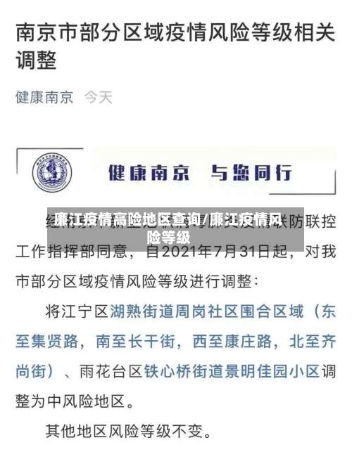 廉江疫情高险地区查询/廉江疫情风险等级-第1张图片