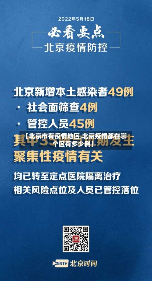 【北京市有疫情地区,北京疫情都在哪个区有多少例】-第1张图片
