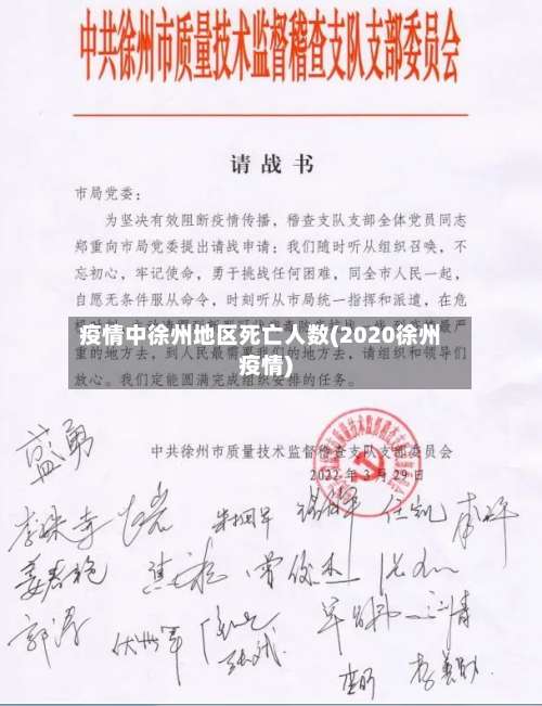 疫情中徐州地区死亡人数(2020徐州疫情)-第1张图片