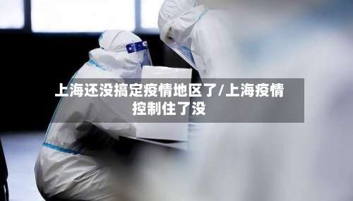 上海还没搞定疫情地区了/上海疫情控制住了没-第2张图片