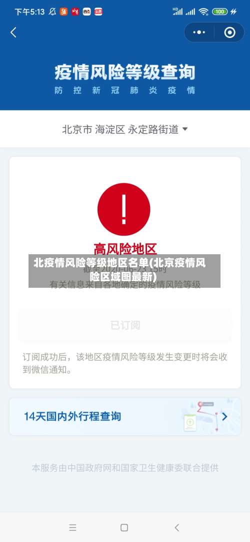 北疫情风险等级地区名单(北京疫情风险区域图最新)-第3张图片