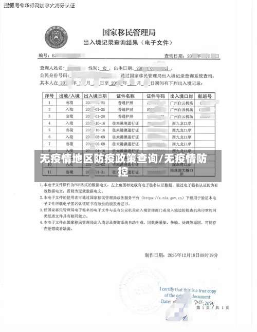 无疫情地区防疫政策查询/无疫情防控-第3张图片