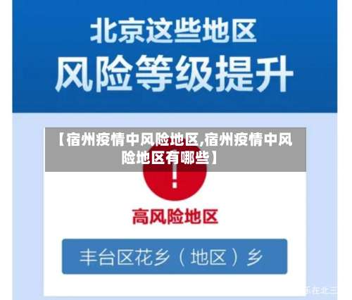 【宿州疫情中风险地区,宿州疫情中风险地区有哪些】-第1张图片